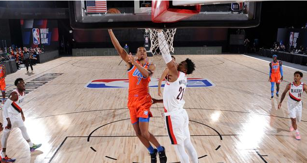 7月29日雷霆131-120开拓者热身赛回放 雷霆力克开拓者