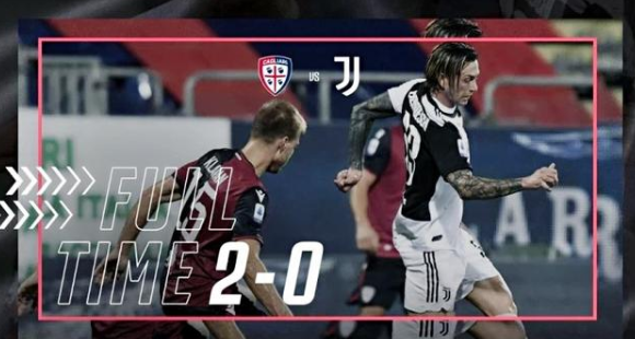 2020意甲37轮卡利亚里2-0尤文图斯比赛回放