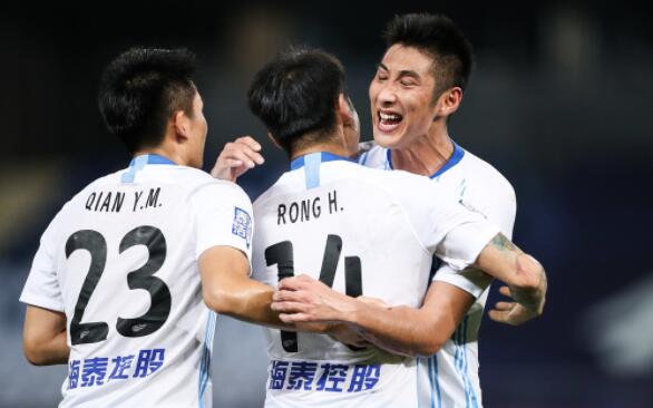 2020赛季中超联赛第二轮天津泰达对战重庆当代战报 8月2日天津泰达2∶2重庆当代