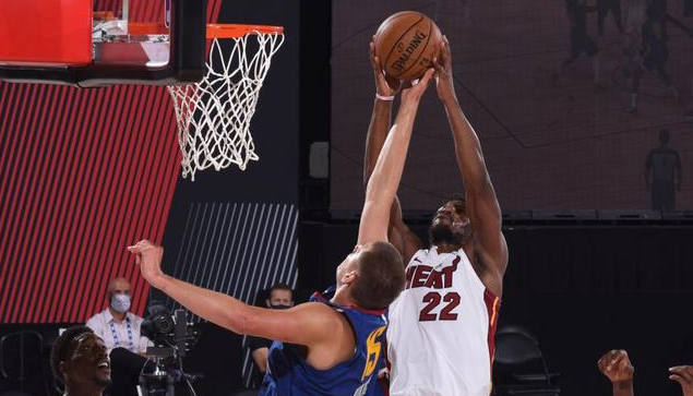 NBA常规赛8.2热火125-105掘金比赛回放 热火轻取掘金