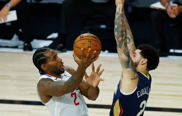 NBA常规赛8.2鹈鹕103-126快船比赛回放 快船次节爆发轻取鹈鹕