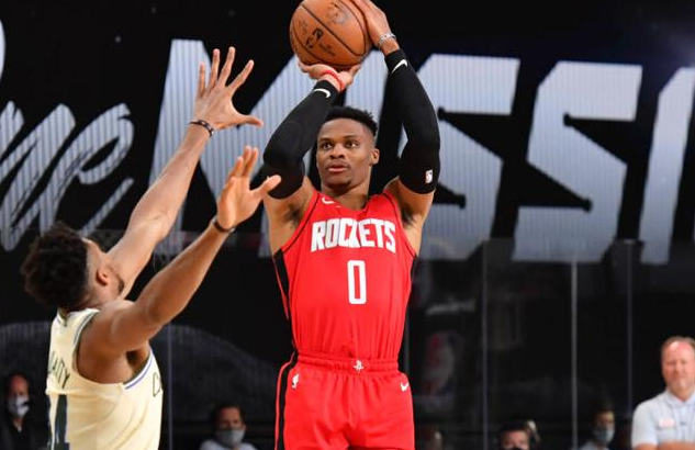 NBA常规赛8.3火箭120-116雄鹿比赛回放 火箭逆转胜雄鹿