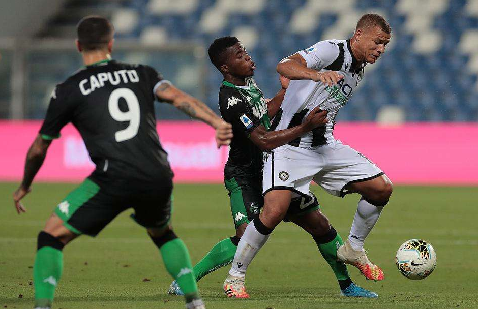 2020意甲38轮萨索洛0-1乌迪内斯比赛回放