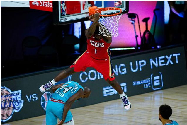 NBA常规赛8.4灰熊99-109鹈鹕比赛回放 鹈鹕主场胜灰熊