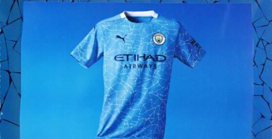2020-2021赛季曼城主场队服曝光，看着依旧帅气