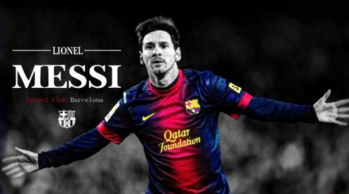 我不认为梅西是当今世界足坛第一人,但我特别喜欢他