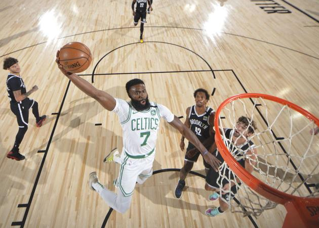 NBA2020常规赛8.6篮网115-149凯尔特人比赛视频 绿军七人上双大胜篮网