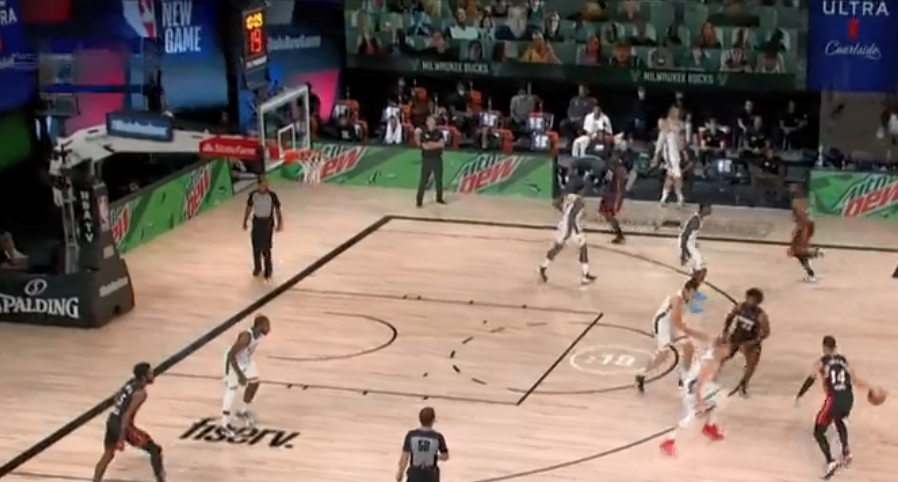 8月7日热火队vs雄鹿队比赛集锦、赛事录像