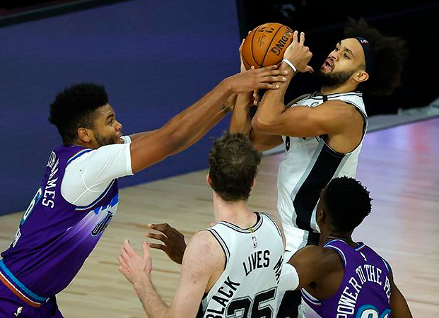 NBA2020常规赛8.8爵士vs马刺比赛回放