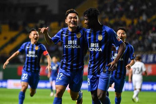 2020赛季中超联赛第4轮广州富力对战江苏苏宁战报 苏宁强势碾压,获得胜利