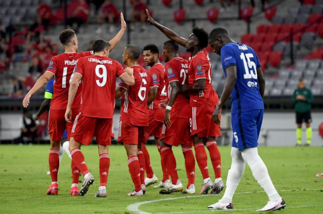 2020欧冠1/8决赛拜仁慕尼黑4-1切尔西比赛回放