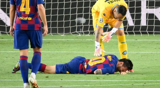 全队放假梅西依旧来基地训练 梅西实在是卯足了劲