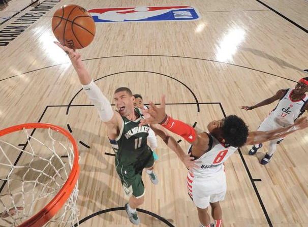 NBA2020常规赛8.12雄鹿vs奇才比赛回放