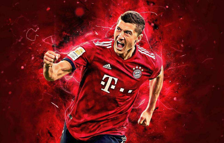 莱万9分钟5球中文解说 莱万多斯基9分钟5球