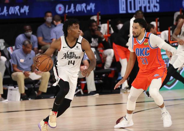 NBA2020常规赛8.15雷霆vs快船比赛回放