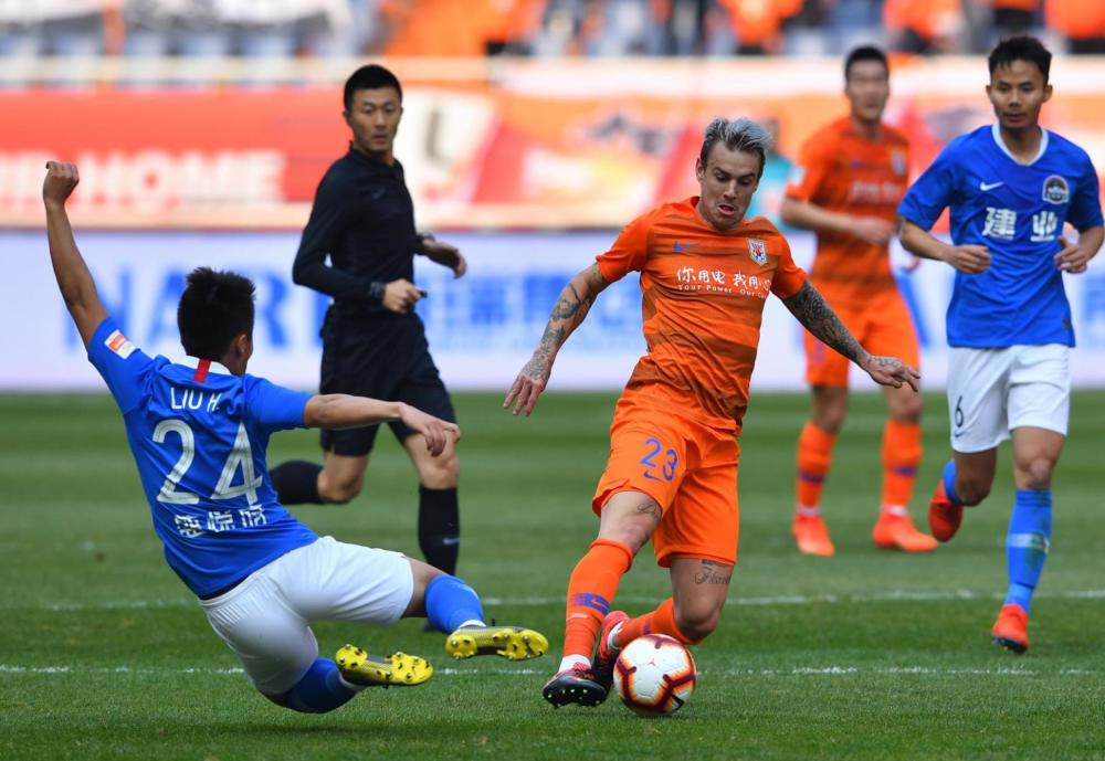 2020中超第六轮山东鲁能发挥海报 鲁能VS河南迎难而上