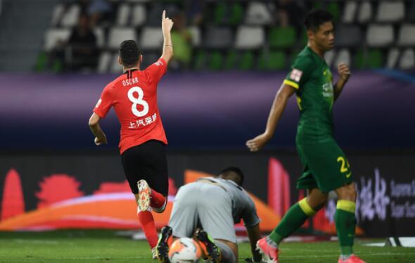 2020赛季中超联赛第6轮北京国安对阵上海上港战报 上港奥斯卡关键时刻挺身而出2∶1获胜
