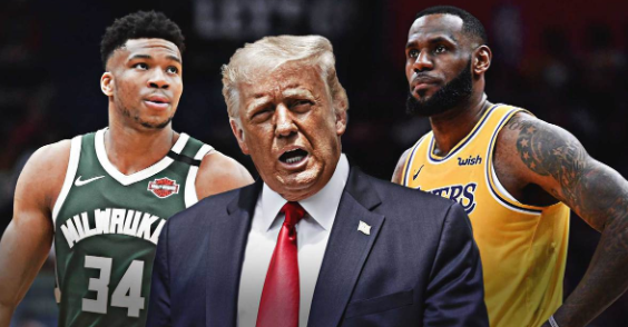 特朗普评论NBA罢赛事件 特朗普炮轰NBA