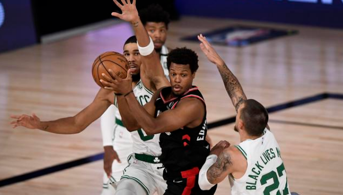 NBA2020季后赛半决赛猛龙vs凯尔特人比赛战报 猛龙胜绿军扳平