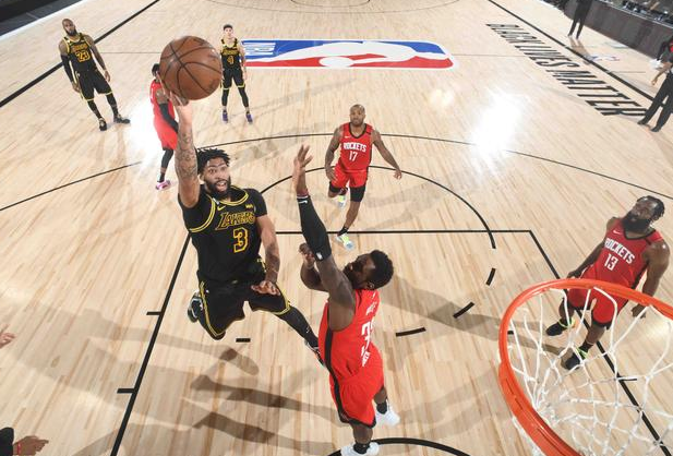 NBA2020季后赛半决赛休斯顿vs湖人比赛战报 戴维斯34+10詹姆斯准三双