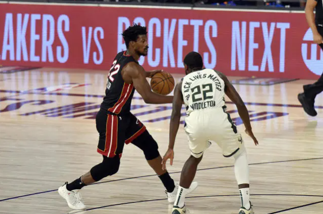 NBA2020季后赛半决赛第5场热火vs雄鹿比赛回放