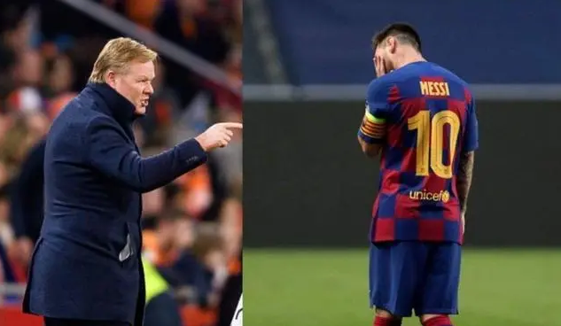 科曼执掌巴萨 梅西要适应新的战术体系