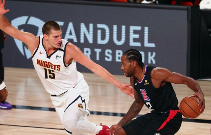 NBA2020季后赛半决赛第7场掘金vs快船比赛回放