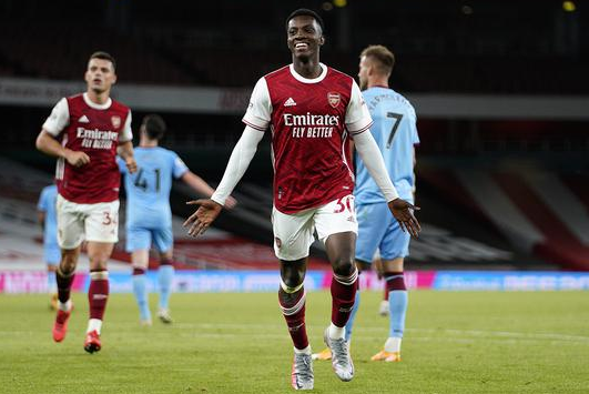 英超2020-2021赛季第二轮阿森纳vs西汉姆联 阿森纳2-1夺2连胜