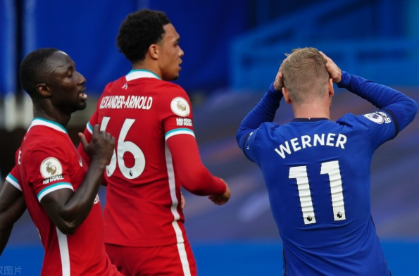 英超2020-2021赛季第二轮切尔西vs利物浦 切尔西0-2负利物浦