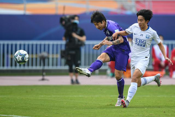 中国足协杯第一轮天津泰达对战石家庄永昌战报 天津泰达终获胜利2-0石家庄永昌