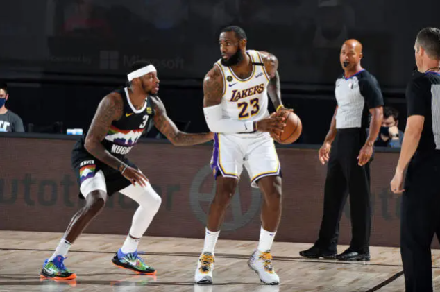 NBA2020季后赛西部决赛第3场湖人vs掘金比赛回放