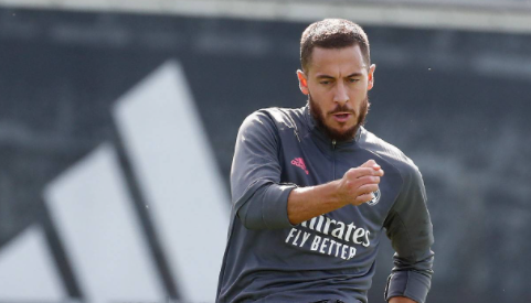 皇马阿扎尔为复出爆瘦6公斤