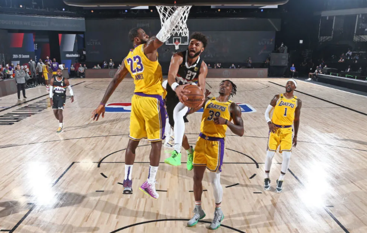 NBA2020季后赛西部决赛第4场湖人vs掘金比赛回放