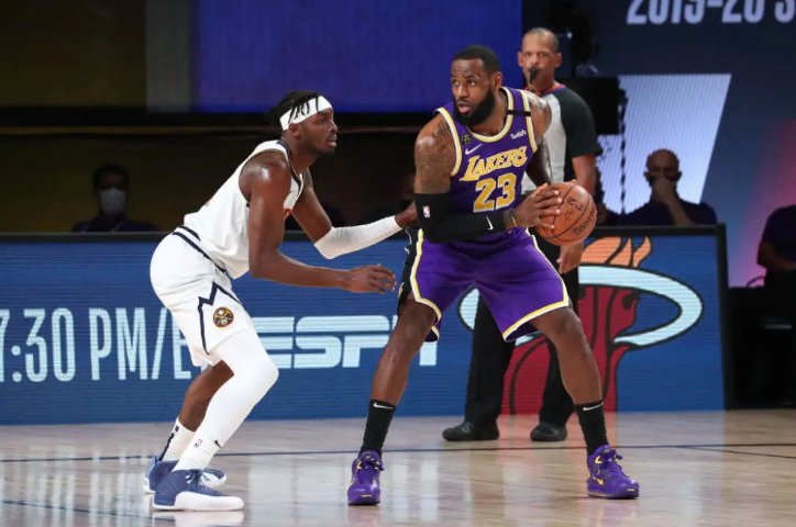 NBA2020季后赛西部决赛第5场掘金vs湖人比赛回放