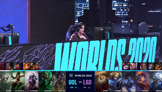 英雄联盟s10入围赛UOL1-0LGD,UOL老鼠后期势不可挡