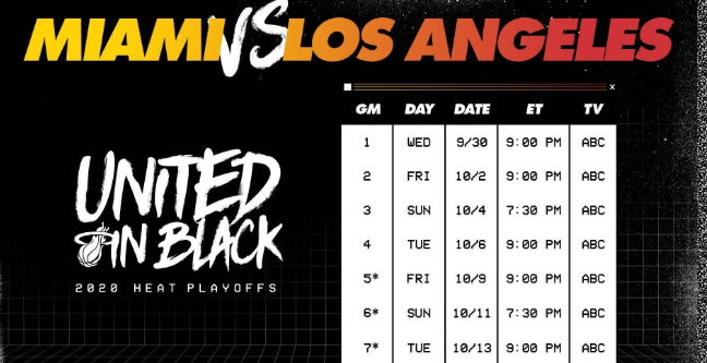 NBA总决赛赛程2020时间 nba总决赛赛程安排表