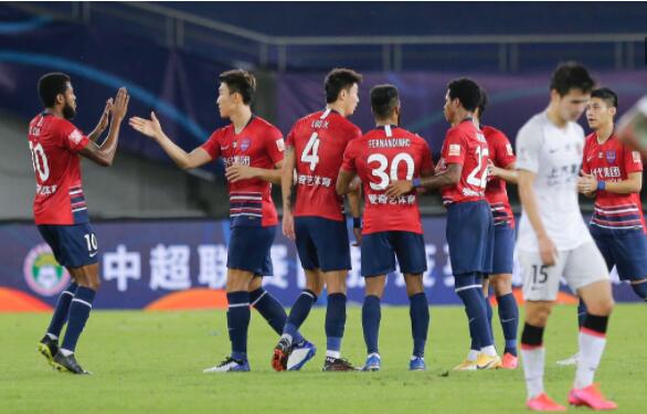 2020中超联赛第14轮重庆当代对战上海上港战报 元敏诚头球进球助重庆当代1-0上海上港