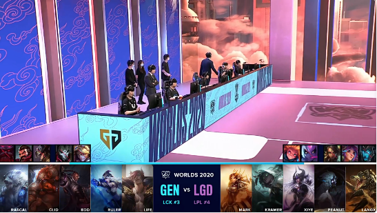 英雄联盟s10小组赛GENvsLGD,LGD后期乏力遗憾告败