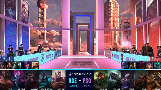 英雄联盟s10小组赛RGEvsPSG,RGE神奇的联动打出制胜效果