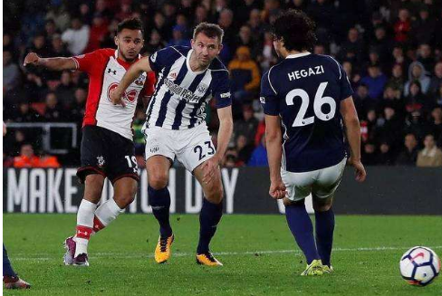 英超2020-2021赛季第4轮南安普顿vs西布朗 罗梅乌禁区华丽抽射