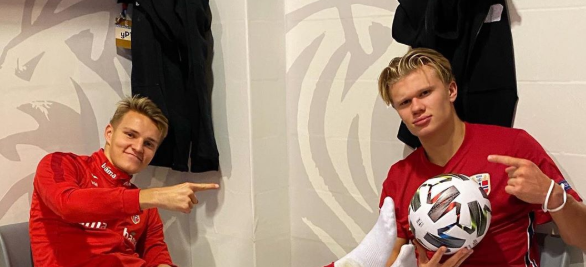 哈兰德上演帽子戏法 大四喜让给队友 球品没话说