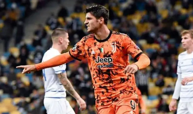 欧冠小组赛C罗因病缺战 尤文莫拉塔奇兵突围 尤文2-0基辅