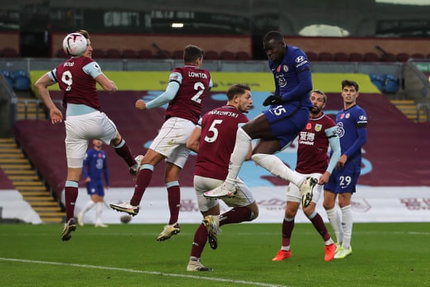 2020/21赛季英超第7轮切尔西对阵伯恩利 祖马和维尔纳助切尔西3-0完胜