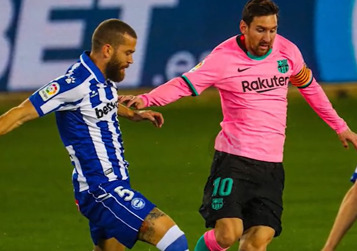 2020/21赛季西甲第8轮阿拉维斯对巴塞罗那战报