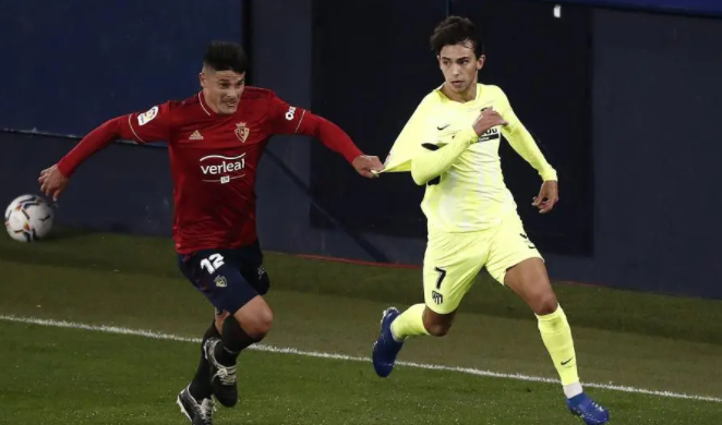 2020/21赛季西甲第8轮奥萨苏纳对马德里竞技战报