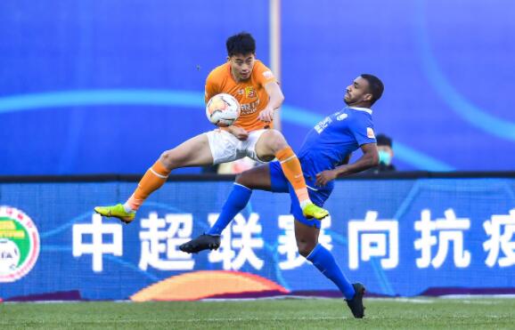2020中超联赛第19轮武汉卓尔对阵石家庄永昌 双方各有发挥0-0战平
