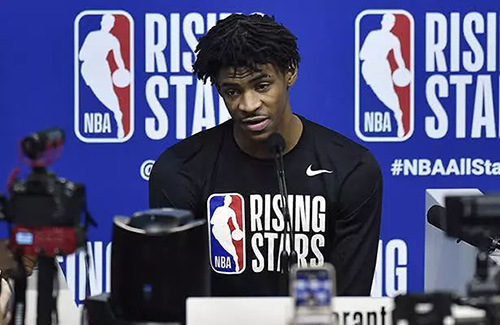 莫兰特47分创多项记录 输了比赛赢得了尊重