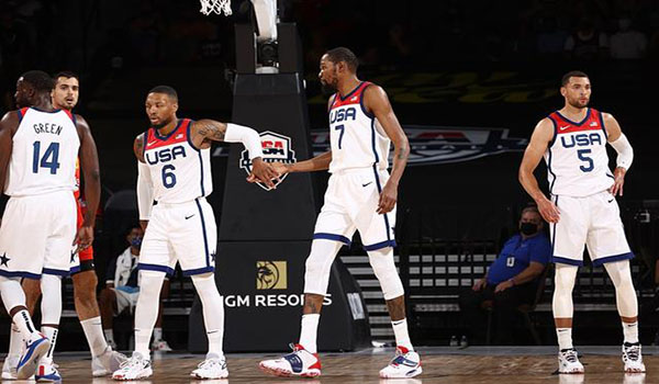 美国男篮训练起内讧