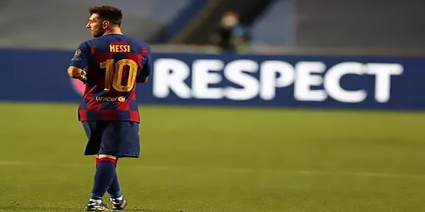 梅西离开巴萨