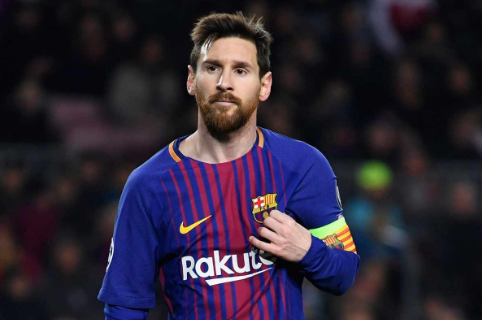 梅西在巴萨出场次数